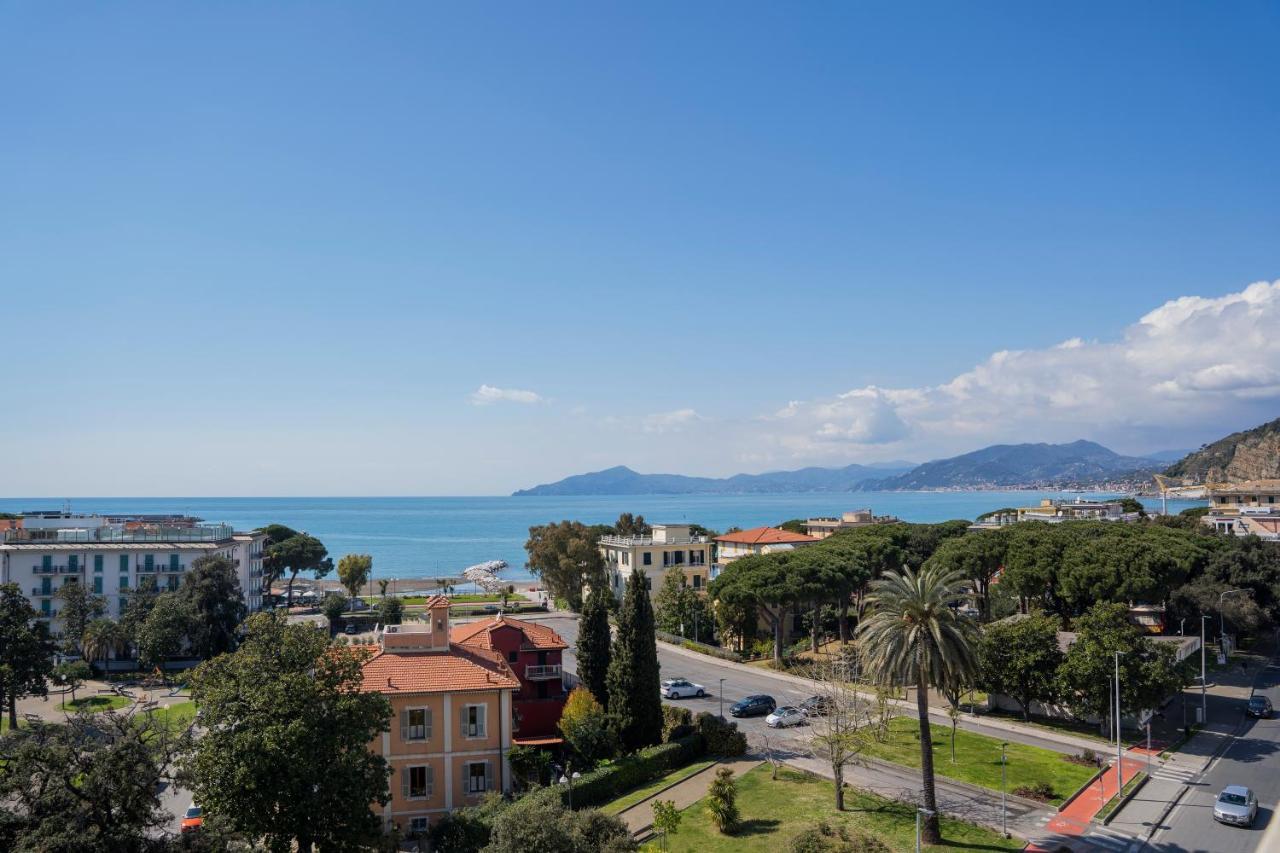 025 - Casa Panoramica In Centro, 90Metri Spiaggia Vista Mare Con Terrazzo Vista Portofino Sestri Levante Eksteriør billede